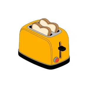 Toaster | Electric Appliances Names for Kids
