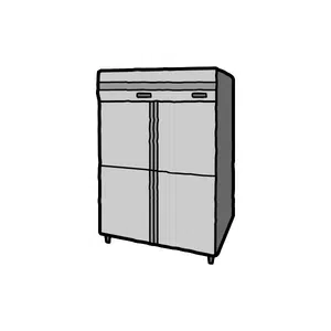Upright freezer