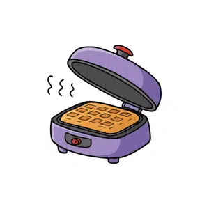 Waffle maker | Kitchen Appliances Names for Kids