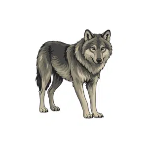 Wolf | Forest Things Names for Kids in English