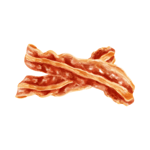 Bacon | Breakfast Food Names for Kids