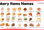 Bakery Items Names for Kids in English with Pictures