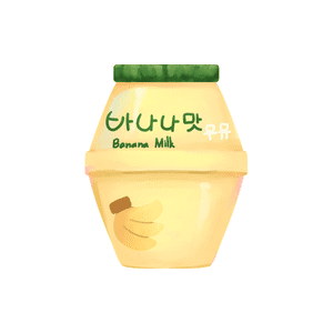 Banana milk | Drinks Names for Kids in English