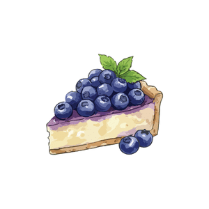 Blueberry pie