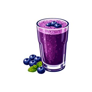 Blueberry smoothie
