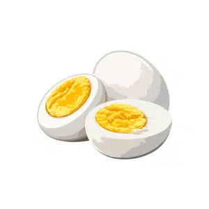 Boiled Egg | Healthy Food Names for Kids in English