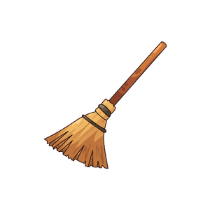 Broomstick | Cleaning Items Names for Kids in English