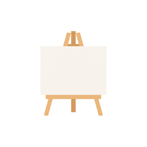 Canvas | Art Supplies Names for Kids in English