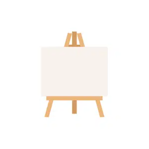 Canvas | Art Supplies Names for Kids in English