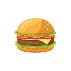 Cheeseburger | Junk Food Names for Kids