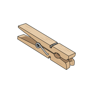 Clothespin | Cleaning Items Names for Kids in English