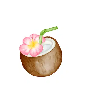 Coconut | Healthy Food Names for Kids in English