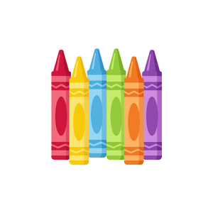 Crayons | Art Supplies Names for Kids in English