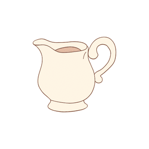 Creamer | Dining Table Items Names for Kids