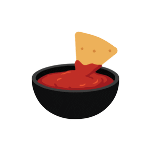 Dip bowl | Tableware Names for Kids