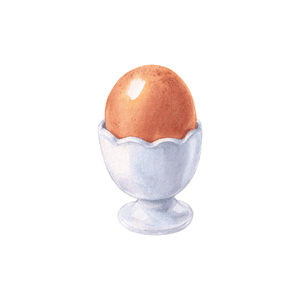 Egg cup | Tableware Names for Kids