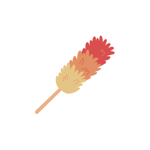 Feather duster | Cleaning Items Names for Kids in English