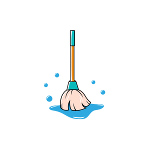 Floor cleaner | Cleaning Items Names for Kids in English