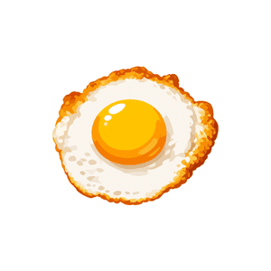 Fried Eggs | Breakfast Food Names for Kids