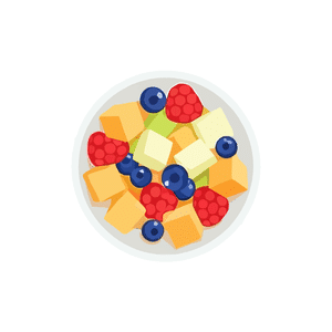 Fruit Salad | Breakfast Food Names for Kids