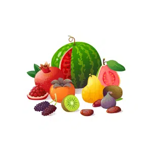 Fruits | Healthy Food Names for Kids in English