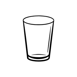 Glass | Dining Table Items Names for Kids