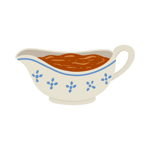 Gravy boat | Tableware Names for Kids