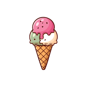 Ice cream cone | Dessert Names for Kids in English