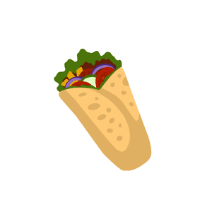 Kebab Roll | Junk Food Names for Kids