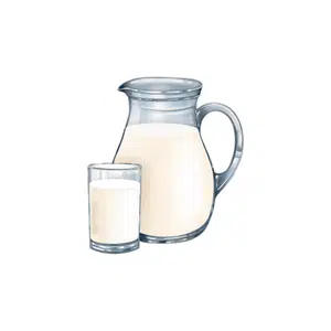 Milk | Drinks Names for Kids in English