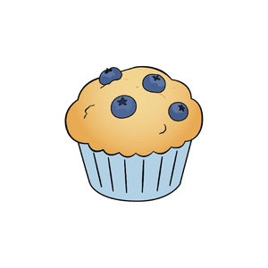 Muffin | Dessert Names for Kids in English