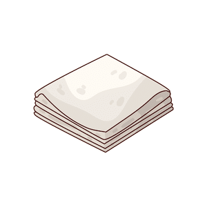 Napkin | Tableware Names for Kids