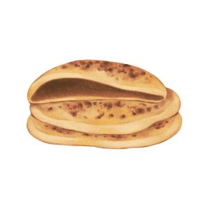 Pita Bread | Breakfast Food Names for Kids