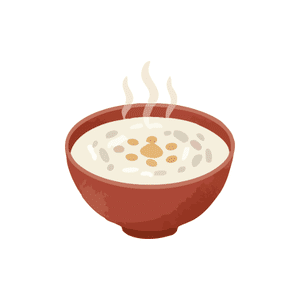 Porridge | Breakfast Food Names for Kids