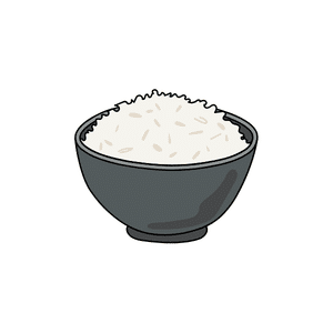 Rice bowl | Tableware Names for Kids