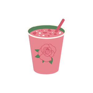Rose milk
