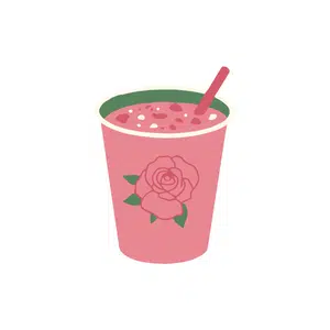 Rose milk