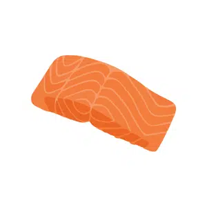 Salmon | Healthy Food Names for Kids in English