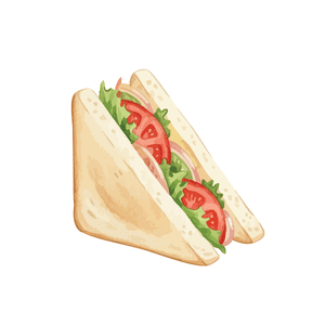 Sandwich | Breakfast Food Names for Kids