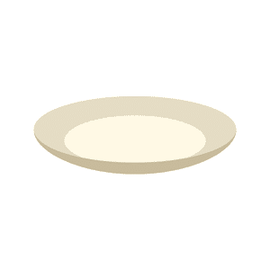 Saucer | Dining Table Items Names for Kids