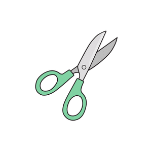 Scissors | Art Supplies Names for Kids in English
