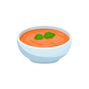 Soup bowl | Tableware Names for Kids