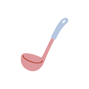 Soup spoon | Tableware Names for Kids