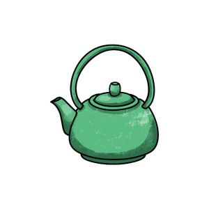 Teapot | Dining Table Items Names for Kids