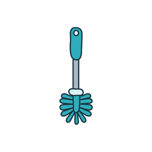 Toilet brush | Cleaning Items Names for Kids in English