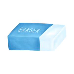 Vinyl Eraser | Art Supplies Names for Kids in English