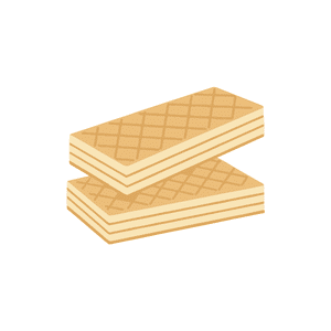 Wafers | Junk Food Names for Kids