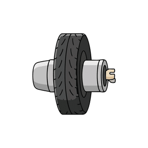 Axle | Car Parts Names for Kids in English