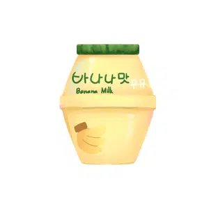 Banana Milk | Dairy Products Names for Kids