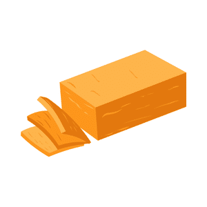 Cheddar Cheese | Dairy Products Names for Kids
